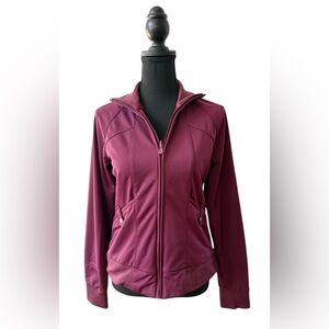 Oakley Women's Burgundy Bomber Jacket